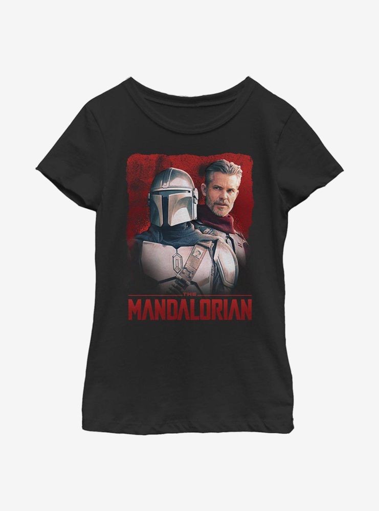 Star Wars The Mandalorian And Cobb Youth Girls T-Shirt