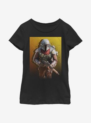 Star Wars The Mandalorian Solo Marshal Youth Girls T-Shirt