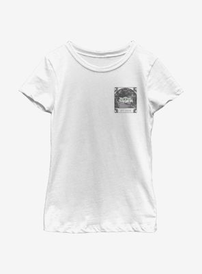 Star Wars The Mandalorian Child Tarot Design Youth Girls T-Shirt