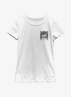 Star Wars The Mandalorian Child Tarot Design Youth Girls T-Shirt