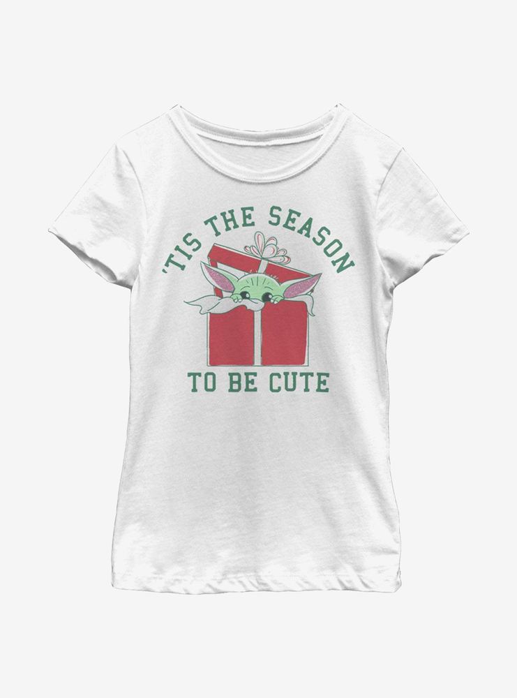 Star Wars The Mandalorian Child Tis Season Youth Girls T-Shirt