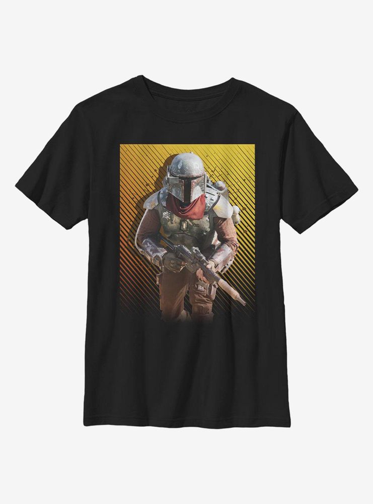 Star Wars The Mandalorian Solo Marshal Youth T-Shirt