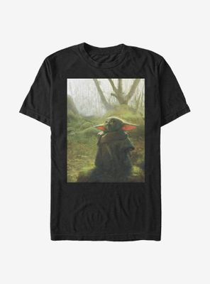 Star Wars The Mandalorian Child Illustration T-Shirt