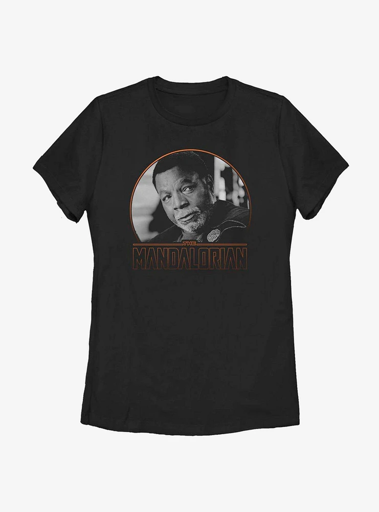 Star Wars The Mandalorian Greef Up Close Womens T-Shirt