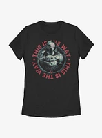 Star Wars The Mandalorian Child Duo Womens T-Shirt
