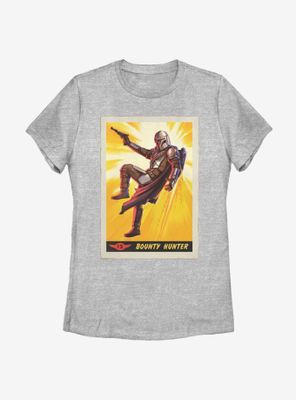 Star Wars The Mandalorian Shooting Pose Poster Womens T-Shirt