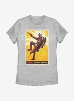 Star Wars The Mandalorian Shooting Pose Poster Womens T-Shirt