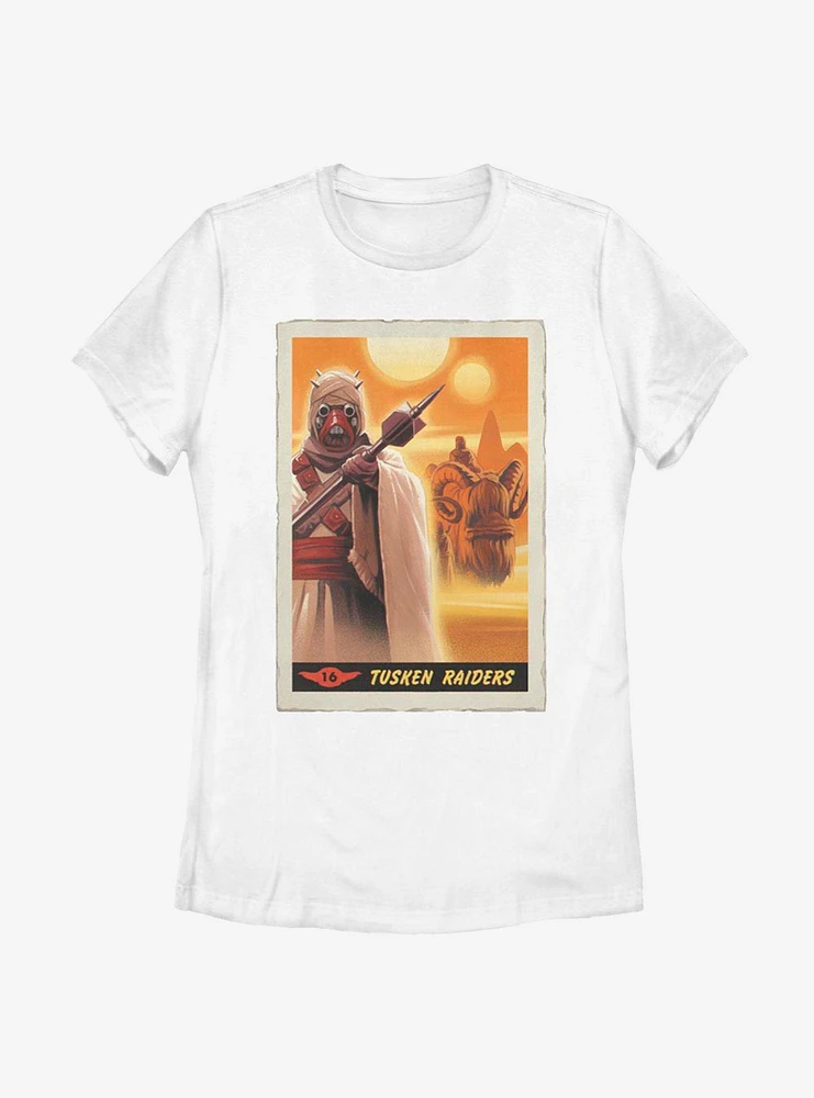 Star Wars The Mandalorian Tusken Raiders Poster Womens T-Shirt