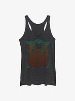 Star Wars The Mandalorian Child Nevermind Me Womens Tank Top