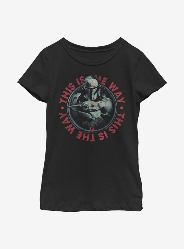 Star Wars The Mandalorian Child Duo Youth Girls T-Shirt