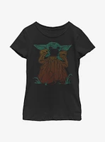 Star Wars The Mandalorian Child Nevermind Me Youth Girls T-Shirt