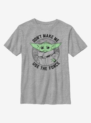 Star Wars The Mandalorian Child Don't Make Me Youth T-Shirt