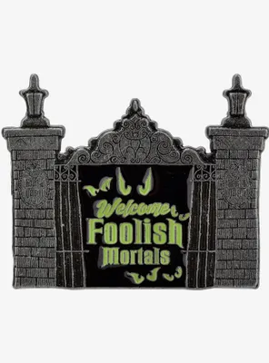 Disney Haunted Mansion Front Gate Enamel Pin - BoxLunch Exclusive