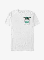 Star Wars The Mandalorian Child Cute Faux Pocket T-Shirt