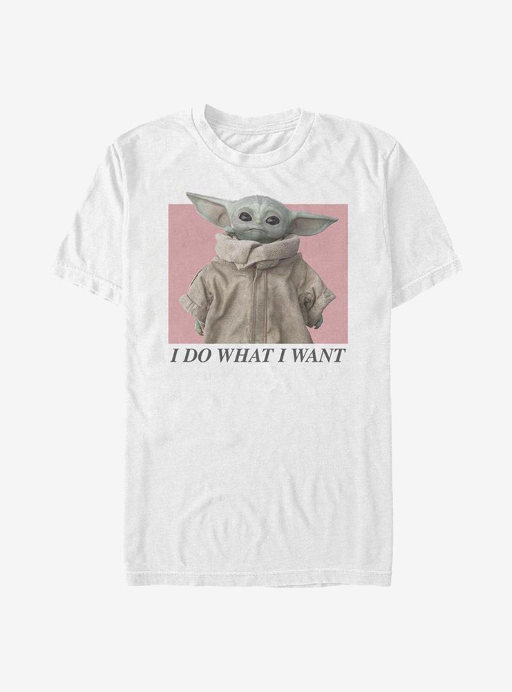 Star Wars The Mandalorian Child I Do What Want T-Shirt