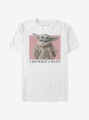 Star Wars The Mandalorian Child I Do What Want T-Shirt