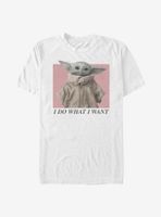 Star Wars The Mandalorian Child I Do What Want T-Shirt