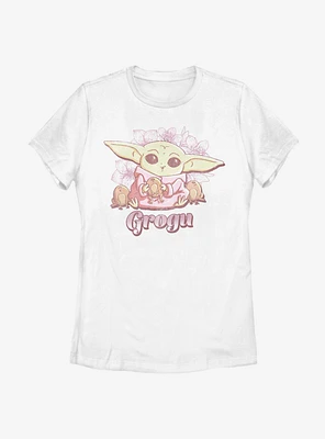 Star Wars The Mandalorian Child Big Eyes Cute Womens T-Shirt
