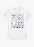 Star Wars The Mandalorian Child Cute Box Womens T-Shirt