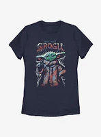 Star Wars The Mandalorian Child Magic Hands Womens T-Shirt