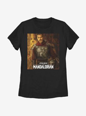 Star Wars The Mandalorian Cobb Vanth Poster Womens T-Shirt
