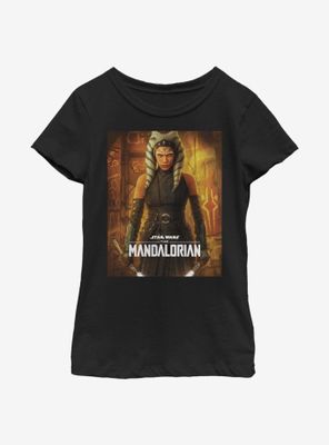 Star Wars The Mandalorian Ahsoka Poster Youth Girls T-Shirt