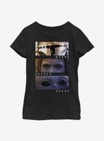 Star Wars The Mandalorian Child Ahsoka Eyes Youth Girls T-Shirt