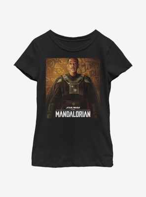 Star Wars The Mandalorian Gideon Poster Youth Girls T-Shirt