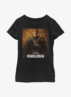 Star Wars The Mandalorian Gideon Poster Youth Girls T-Shirt