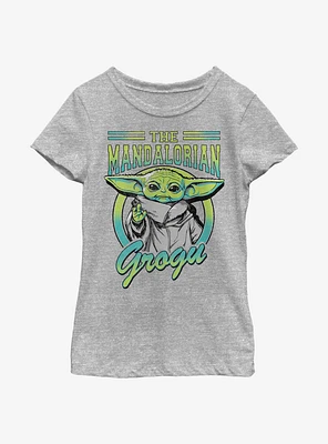 Star Wars The Mandalorian Child Collegiate Poster Youth Girls T-Shirt