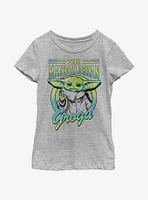 Star Wars The Mandalorian Child Collegiate Poster Youth Girls T-Shirt