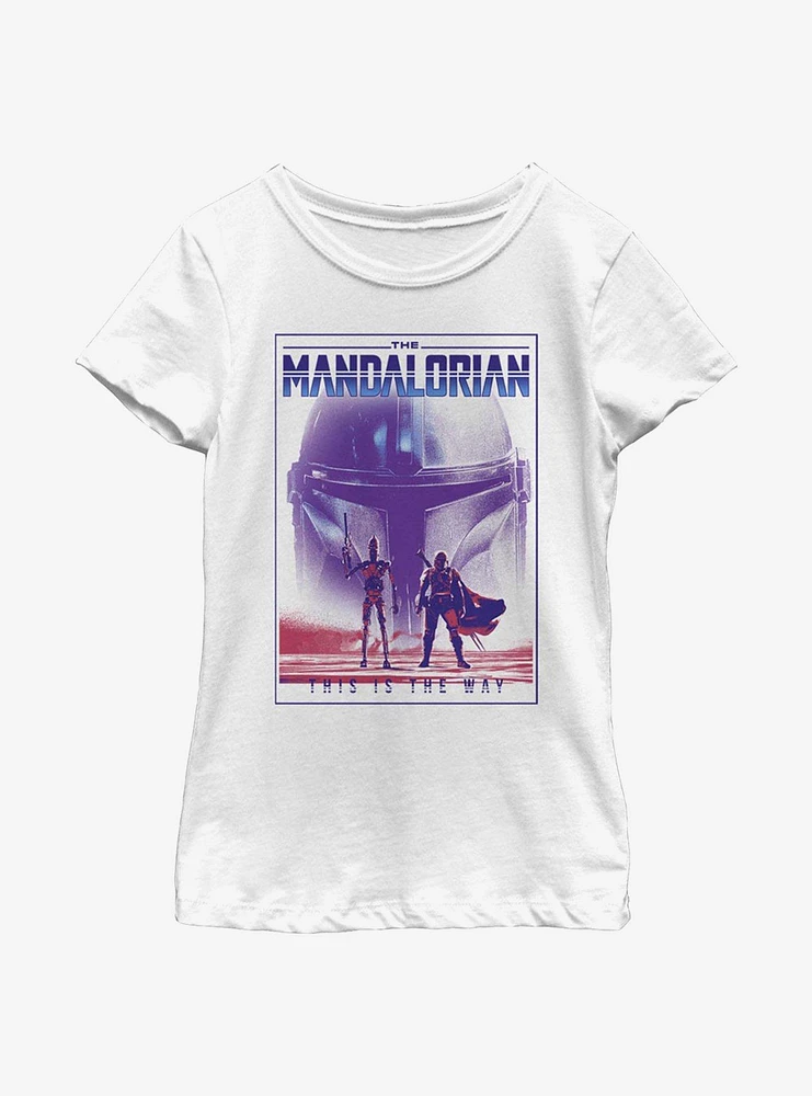 Star Wars The Mandalorian Hype Twins Youth Girls T-Shirt