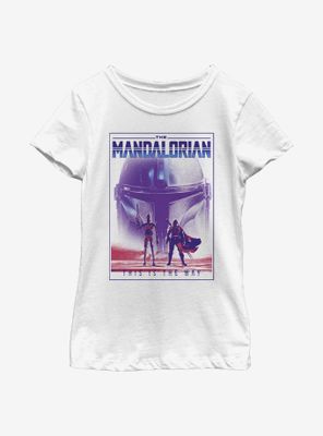 Star Wars The Mandalorian Hype Twins Youth Girls T-Shirt