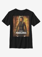 Star Wars The Mandalorian Ahsoka Poster Youth T-Shirt