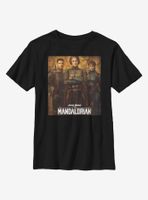 Star Wars The Mandalorian Bo-Katan Team Poster Youth T-Shirt