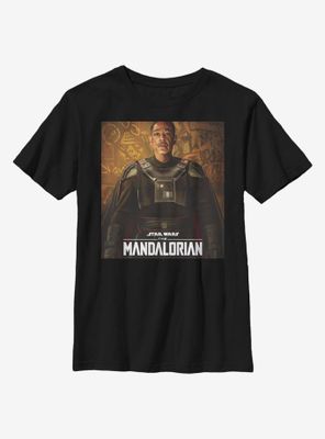 Star Wars The Mandalorian Gideon Poster Youth T-Shirt