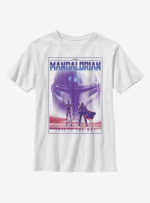Star Wars The Mandalorian Hype Twins Youth T-Shirt