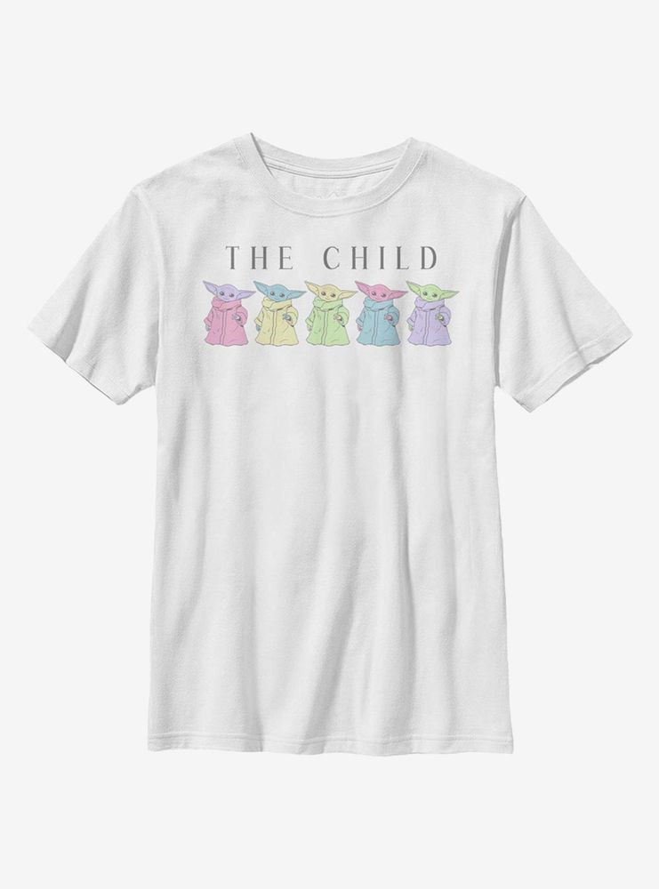 Star Wars The Mandalorian Child Colors Youth T-Shirt