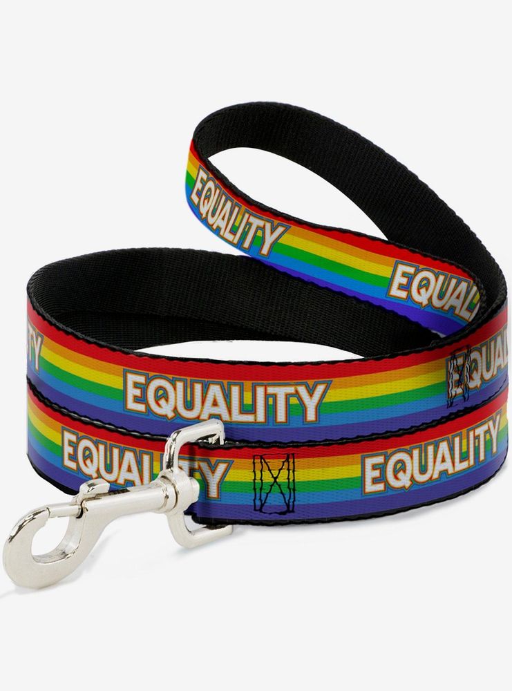 Equality Stripe Dog Leash