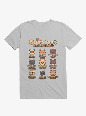 Greatest Bears Daddy Ice Grey T-Shirt