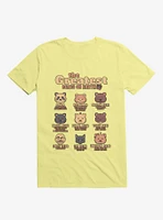 Greatest Bears Daddy Corn Silk Yellow T-Shirt