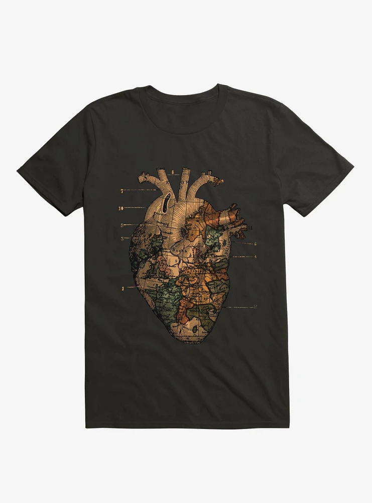 I'll Find You Heart World Map T-Shirt