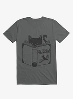 How To Kill A Mockingbird Cat Charcoal Grey T-Shirt