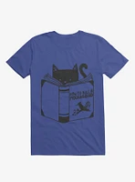 How To Kill A Mockingbird Cat Royal Blue T-Shirt