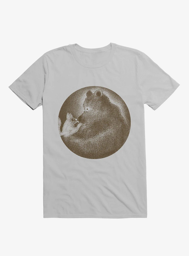 Miss You Bear Ice Grey T-Shirt