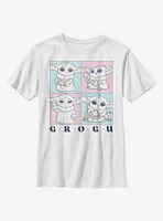 Star Wars The Mandalorian Child Cute Box Youth T-Shirt