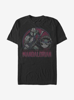 Star Wars The Mandalorian Child Duo Color Pop T-Shirt