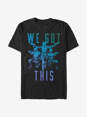 Star Wars The Mandalorian Water We Got This T-Shirt