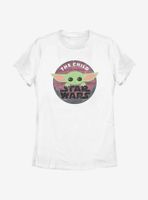 Star Wars The Mandalorian Child Big Eyes Womens T-Shirt