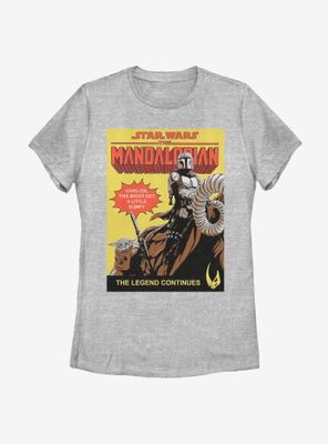 Star Wars The Mandalorian Child Hang On Poster Womens T-Shirt